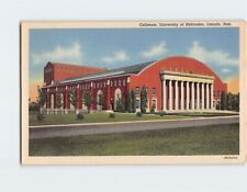 Postcard Coliseum, University of Nebraska, Lincoln, Nebraska picture
