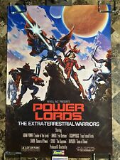 Ultra Rare 1982 Revell Power Lords Action Figures Vintage Poster Retro 36” X 25” picture