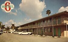 Motel 6 - Riverside, California Post Card Old Cars picture