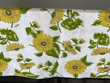 VERA Tablecloth sunflower indoor/outdoor - 60 x 83   - EUC picture