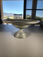 Vintage Holland BDH Pewter Firma Gebroeders Frans Borgsteyn Footed Heavy Bowl picture