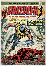Marvel Daredevil #113 comic 1974 Black Widow Gladiator 1st cameo Death-Stalker picture