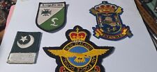 Lot 4 vintage FOREIGN Military Patches - New Zealand, others picture