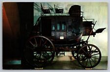 Concord Stagecoach Built In 1831 Museum Of Science & Industry IL Postcard T26 picture
