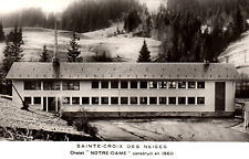 CPSM PF 74 - SAINTE-CROIX DES NEIGES (Hte Savoie) - 1960 