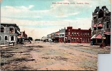 Newkirk Oklahoma 1908 Main Street Postcard picture
