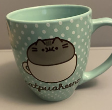 Pusheen Catpusheeno Green Polka Dot (18 oz mug) picture