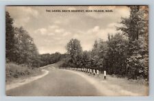 Pelham MA, The Daniel Shays Highway, Massachusetts Vintage Postcard picture