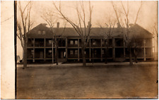 Barracks at Fort Omaha Nebraska NE US Army 1910s RPPC Postcard Photo #2 picture