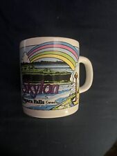 Skylon Niagara Falls Canada Coffee Mug. Rainbow.  picture
