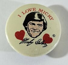 Vintage Micky Dolenz I Love Micky Pin 1967 The Monkees  picture