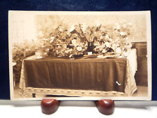 Vintage 1930s  RPPC  Funeral Flowers (#1) picture