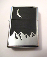 NOS VINTAGE 2000 UNFIRED MOON OVER MOUNTAINS MARLBORO ZIPPO LIGHTER picture