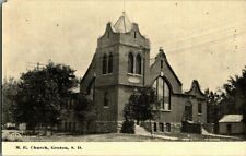 1910. M.E. CHURCH. GROTON, SD  POSTCARD. DC6 picture