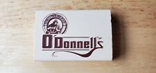 O Donnells matchbox Empty Tang O the Seafood Bethesda Maryland Wisconsin Ave MD picture