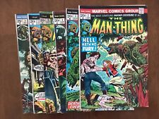 MAN-THING - Lot of 5  Marvel Bronze Age #2, 3, 4, 5, 16, 17 picture