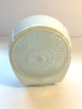 Vintage Mid Century Bathroom/Hallway Ceiling Light Shade 3” Frosted Starburst picture