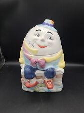 Humpty Dumpty Ceramic Cookie Jar Vintage picture