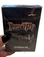 PowerTrip 2023 Indio CA Deck Of Playing Cards Exclusive VIP Gift m/ Metallica picture