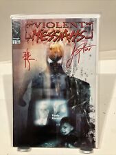 Violent Messiahs (2000 series) #1 Image comics Signed picture