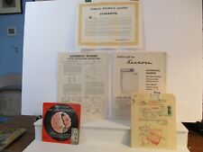 Sears Roebuck Kenmore Automatic Washer 1961 # 11471 Guarantee Record Other Paper picture