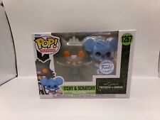 Funko Pop Simpsons Itchy And Scratchy #1267 HT Exclusive Treehouse Of Horror  picture