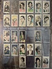 1934 ARMY CLUB CIGARETTES CINEMA STARS NEAR COMPLETE SET (MISSING 7 CARDS) picture