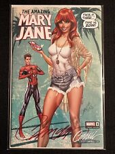 The Amazing Mary Jane #1 Cover A Signed By J Scott Campbell Excl Variant W/COA. picture