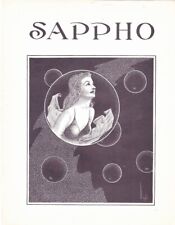 SAPPHO #1 vintage unbound 1943 fanzine cover from Forrest Ackerman collection picture