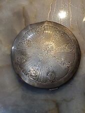 Vintage 1940s ~ Birks Sterling Silver ~ Art Deco ~  Compact ~ See Photos  picture