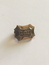 Older Vintage Omega  Small Lapel Pin Iota Sorority Fraternity GF Gold Filled ^ picture