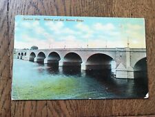 Hartford and East Hartford Bridge Connecticut Postcard picture