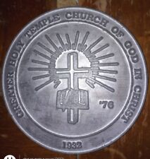 GREATER HOLY TEMPLE CHURCH OF GOD IN CHRIST 1932 PHOTO ENGRAVING PLATE 4.25