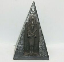 RARE ANCIENT EGYPTIAN ANTIQUE OSIRIS and HORUS PYRAMID Statue Egypt History picture