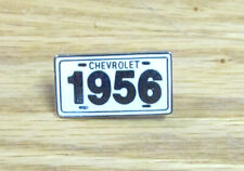 1956 CHEVROLET LICENSE PLATE HAT PIN    CHEVY NEW picture