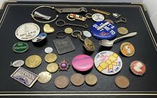 Vintage junk drawer lot items advertising Smalls Older As Shown Lot#4047 picture