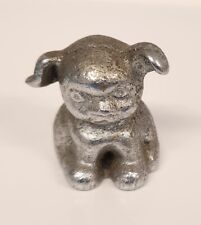 VINTAGE CAST IRON PAPERWEIGHT BUCKI CARBON RIBBONS ADVERTISING PUPPY DOG picture