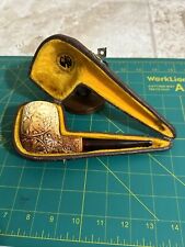 CAO Meerschaum Tobacco Pipe Vintage Real Amber Stem Good Condition Large picture