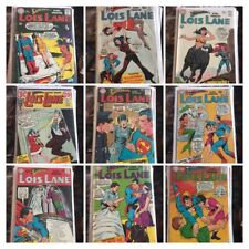 SUPERMAN’S GIRLFRIEND  LOIS LANE 82,84,87, 88,90,92,93,97,130 (1958 DC) Lot of 9 picture