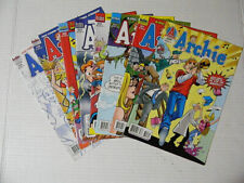 ARCHIE COMICS LOT: 620 621 622 623 624 625 626 (w COVER B VARIANT) 2011 + BONUS picture