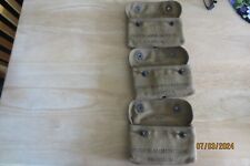 WW2 WWII Incredibly Rare Manufacturer Shotgun Pouch Pouches Atlas Awning 1943 picture