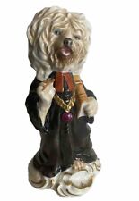 Rare Unter Weiss Bach Porcelain Dog Figurine “The Judge” Costume picture