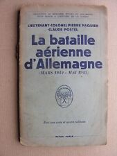 1947 LA BATAILLE AÉRIENNE D’ALLEMAGNE Paquier & Postel Aerial Battle of Germany picture