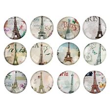 12 Pcs 3D Crystal Glass Fridge Magnets Refrigerator Stickers Home Decor picture