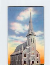 Postcard St. Peter's Church Danbury Connecticut USA picture