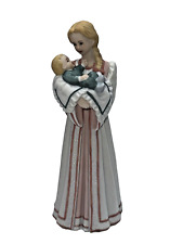 Vintage 1997 Enesco Growing Up Blonde Mother & Baby, #441317, Original Box picture