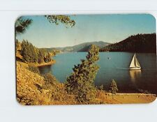 Postcard Lake Coeur d' Alene North Idaho USA picture