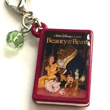 Vintage Disney Beauty & The Beast Storybook Charm Princess Belle Zipper Pull  picture