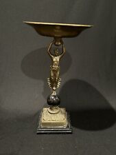 Marble and Brass Art Deco Stand and Tray picture
