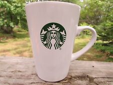 Starbucks Coffee Mug 16 Oz Tall White Cup green Siren Mermaid Logo 2015 picture